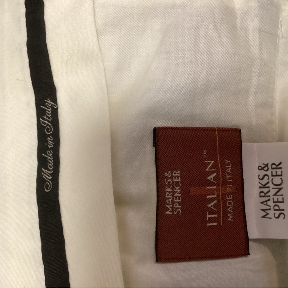 Marks & Spencer Cream Italian pants